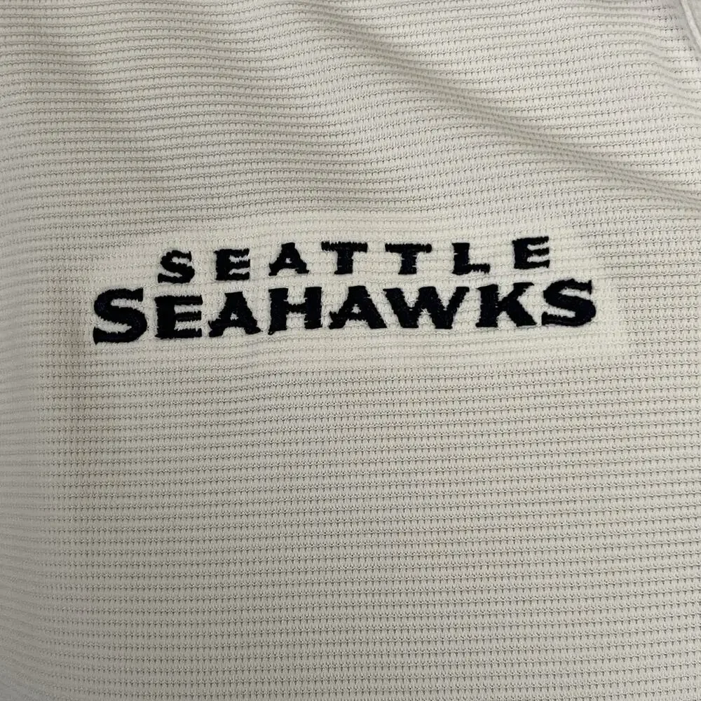 Nike Men’s Small White Sideline Early Season‎ Seattle Seahawks Performance Polo